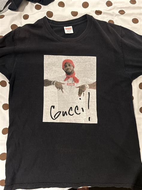 gucci logo supreme|supreme Gucci mane black.